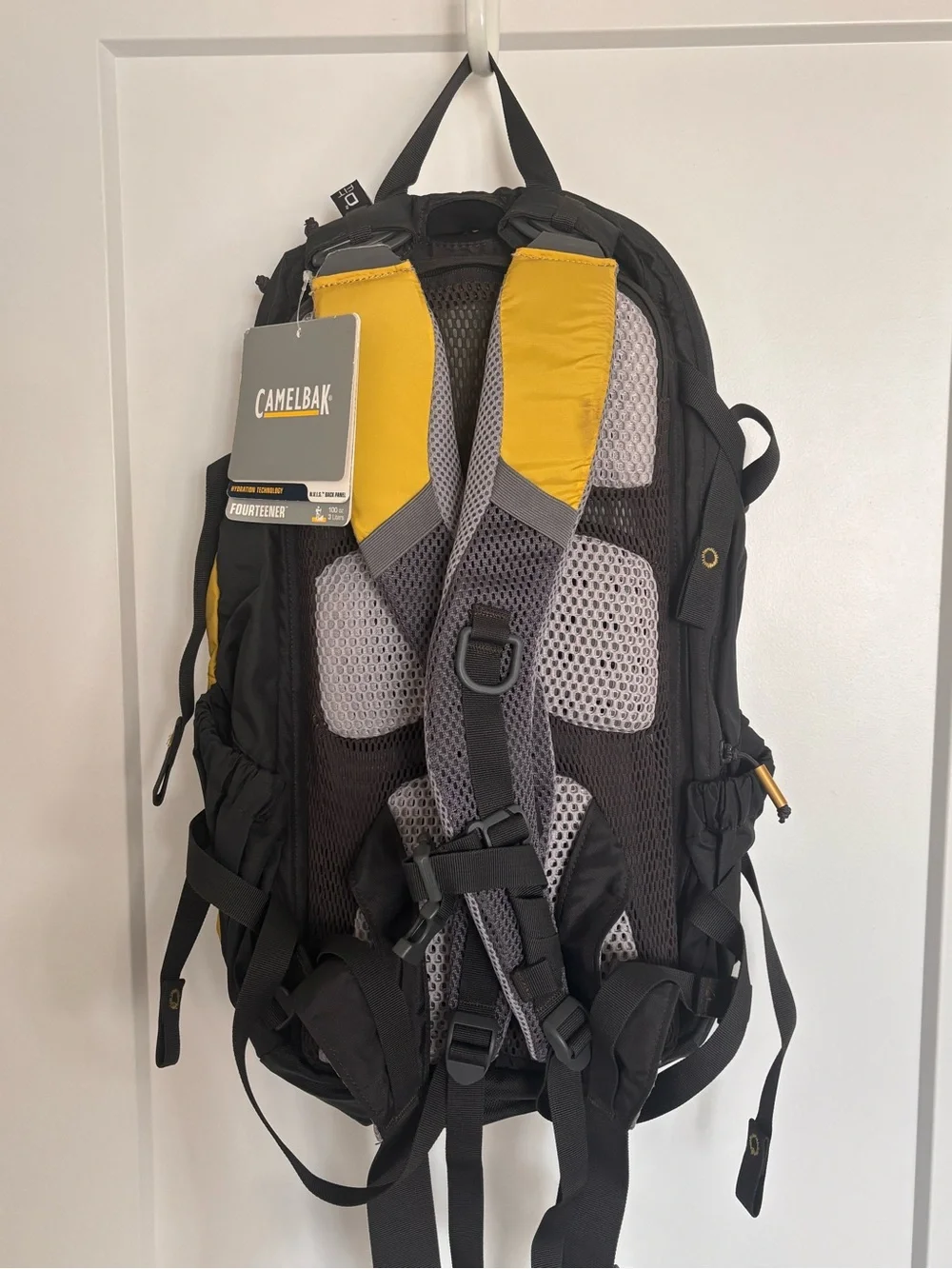 CamelBak Fourteener Yellow and Gray Hydration Backpack